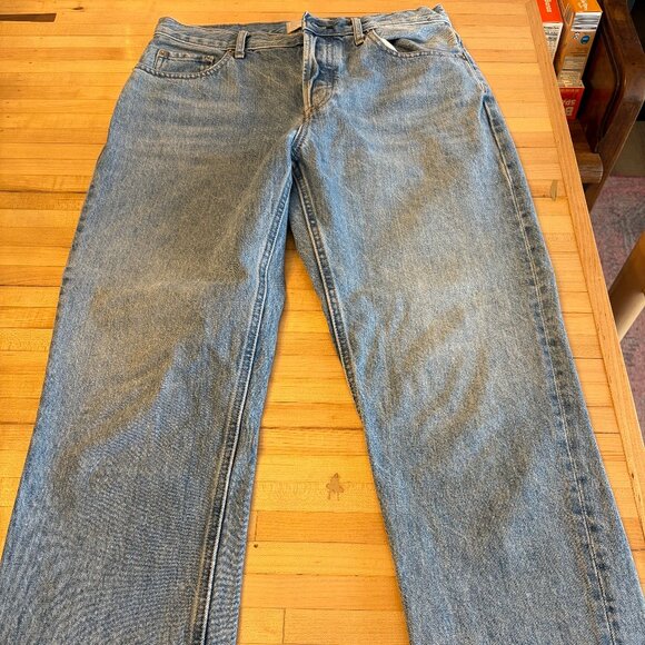 Everlane High Rise Cheeky Straight Jean - Picture 1 of 4